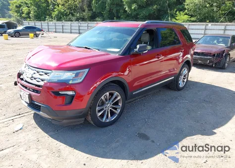 2019 Ford Explorer Xlt z USA, uszkodzony, nr VIN 1FM5K8D89KGA06318